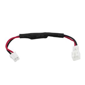 10pcs PH2.0 Fan Cable Graphics Card 2Pin Male to 2Pin Female PH2.0 Reduce Fan Speed Noise Extension Resistor Slow Down Cable
