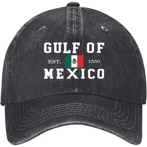 Gulf of Mexico hat Vintage Baseball Caps Gulf of Mexico Established 1550 Caps Men Women Adjustable Dad Hat Gifts