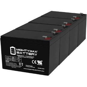 Mighty Max Battery 12V 9AH SLA Replacement Battery for HR-1234W-F2-4 Pack