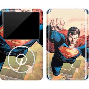 Skinit Decal MP3 Player Skin Compatible with iPod Classic (6th Gen) 80GB - Officially Licensed Warner Bros Superman Super Strength Design