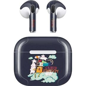 Skinit Decal Audio Skin Compatible with Apple AirPods (3rd Gen, 2021) - Officially Licensed Warner Bros Cloud Kingdom Design