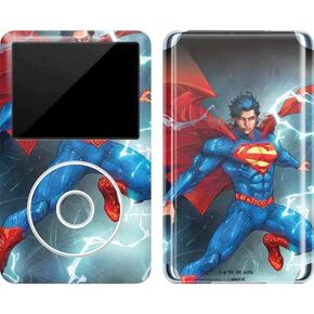Skinit Decal MP3 Player Skin Compatible with iPod Classic (6th Gen) 80GB - Officially Licensed Warner Bros Superman Heat Vision Design