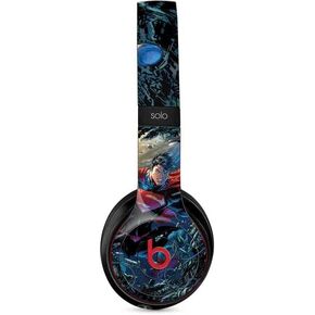 Skinit Decal Audio Skin Compatible with Beats Solo 2 Wireless - Officially Licensed Warner Bros Comic Superman Design