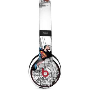 Skinit Decal Audio Skin Compatible with Beats Solo 2 Wireless - Officially Licensed Warner Bros Superman Super Speed Design