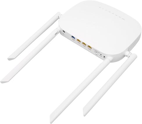 4G Router, Supports 32 Devices High Speed 300Mbps Mobile Hotspot Simple for Family Travel (US Plug) in Saudi Arabia