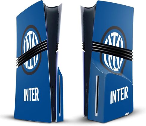 Head Case Designs Officially Licensed Inter Milan Logo Badge Vinyl Sticker Gaming Skin Decal Cover Compatible With Sony PlayStation 5 PS5 Pro Disc Edition Console in Saudi Arabia