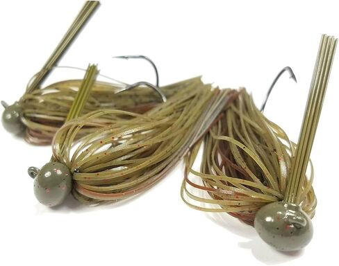 Jigsten Tungsten Tungsten Football Jigs لصيد الأسماك - مجموعة إغراء صيد الأسماك في البطولة الممتازة - هدية مثالية لصيد الأسماك للصيادين الخطيرة 1/2 ، 3/4 ، 1 أوقية in Saudi Arabia