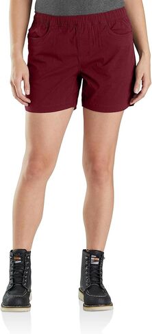 Carhartt Women's Force Relaxed Fit Ripstop 5 Pocket Work Short in Saudi Arabia