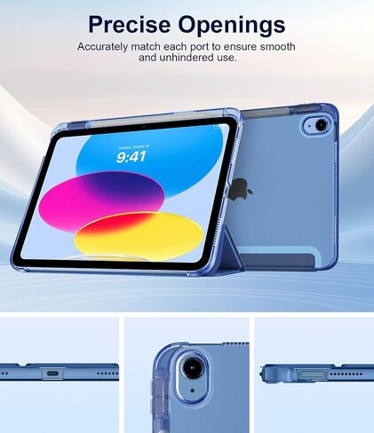 Timovo Case for iPad A16 11th Generation 2025 11 Inch/iPad 10th Generation 2022 10.9 بوصة مع حامل القلم الرصاص [دعم فقط قلم رصاص USB-C] in Saudi Arabia