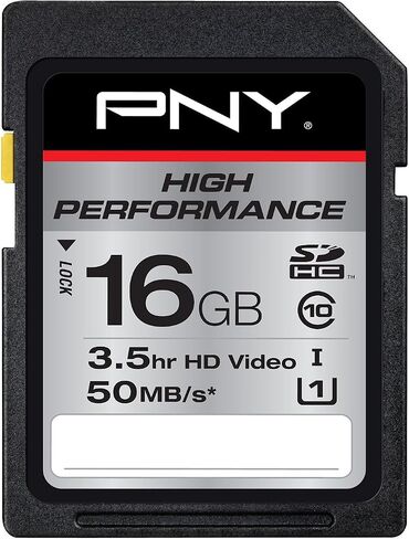 PNY High Performance 32GB Class 10 SDHC Card (P-SDH32G10H-GE-A) in Saudi Arabia