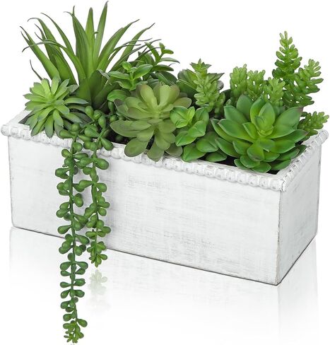 نباتات Arborus المزيفة العصارية في وعاء أسمنتي نباتات صناعية ترتيب عصاري صناعي داخلي لتزيين مكتب المنزل والمكتب والمزرعة in Saudi Arabia