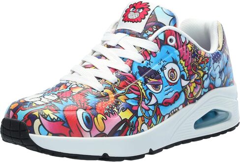 Skechers Men's Vexx: Uno-Color Doodle Sneaker in Saudi Arabia