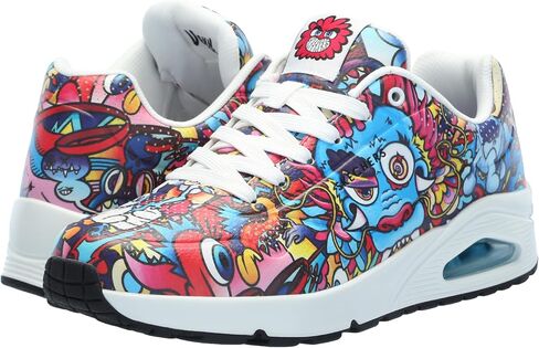 Skechers Men's Vexx: Uno-Color Doodle Sneaker in Saudi Arabia
