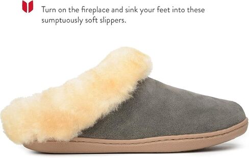 Minnetonka Womens Sheepskin Mule in Saudi Arabia