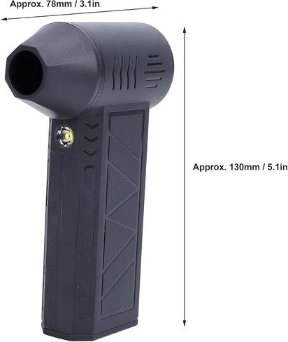 130000RPM Adjustable Portable Handheld Turbine Jet Fan, Electric Air Duster for Keyboard, Snow Blowing Compressed Air DustersCleaning & Repair in Saudi Arabia