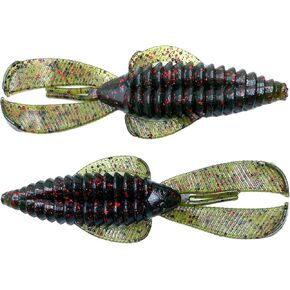 Swamp Monster Rage Bug Style Plastic Beaver Creature Bait Punching Bass Fishing Lure 20ct 4"