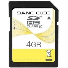 High Speed 4GB Class 4 SDHC Flash Memory Card
