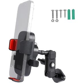 Car Phone Holder Mount for AMPS Standard Diamond Base ，Aluminum 360° Rotation Phone Mount for Car Dashboard Truck Boat Desk， Compatible with iPhone 16 15 14 13 12 Series Samsung S24 S23