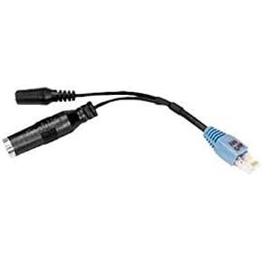 AD-1-ICM AD1ICM Original Heil Sound Icom 8-Pin modular with Mono 1/4 inch Female Jack for PTT Headset Boom-Microphone Adapter Cable