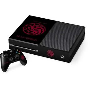 Skinit Decal Gaming Skin Compatible with Xbox One Console and Controller Bundle - Officially Licensed Game of Thrones: Mother of Dragons Design
