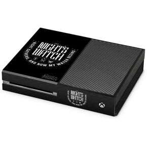 Skinit Decal Gaming Skin Compatible with Xbox One Console - Officially Licensed Game of Thrones: House Stark The North Remembers Design