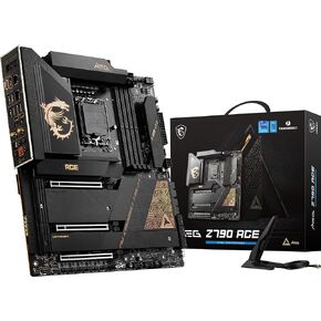 MSI MEG Z790 ACE Gaming Motherboard (Supports 12th/13th Gen Intel Processors, LGA 1700, DDR5, PCIe 5.0, M.2, 2.5Gbps LAN, USB 3.2 Gen2, Wi-Fi 6E, Thunderbolt, E-ATX) (Renewed)