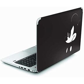 Skinit Skinit Lastop Skin Compatible مع Envy Touchsmart 15.6in - Disney Mickey Mouse Mouse بالأبيض والمرخص رسميًا