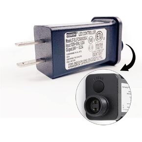 PremierAdapter Power Supply for CZJUTAI JT-EL/FC240V0250-C 24V6W /4.5W /3.6W /1.35W for Christmas Lighting,String Light, Projector Light,Lawn Lamp, Inflatable Device [Z460]