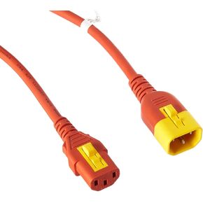 طقم سلك الطاقة (6 EA) قفل C13 إلى C14