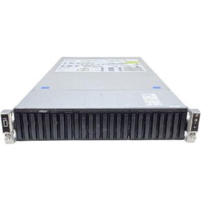 Intel RR2000 24x NVMe, 2X Silver 4110 2.1GHz 8-Core CPU, 768GB 2666MHz DDR4 RAM, 24x Trays (Renewed)
