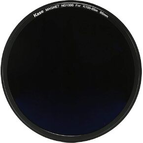 Kase K8 Magnetic ND1000 10 Stop Filter for K8 / K100 Slim 100mm Holder 86mm Optical Glass