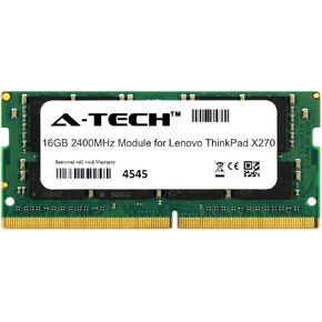 A-Tech 16GB Module for Lenovo ThinkPad X270 Laptop & Notebook Compatible DDR4 2400Mhz Memory Ram (ATMS350784A25831X1)