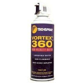 Tech Spray 1697-8S-TechSpray Vortex ™ 360 ° Air Duster ، Air 8-Oz.