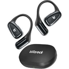 Open Ear Headphones 0.25oz Ultra Lightweight Comfort,0.7mm Thinner Earhooks, Bluetooth 5.4 Over The Ear Earbuds with Clear Calls, IPX7 Waterproof, 28H Playtime