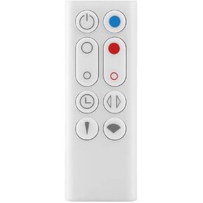 Replacement Remote Control Compatible for Dyson Fan AM09 Hot + Cool Tower Fan Heater Cooler (White)