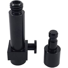 Quick Release Adapter with a Leic Style Aluminum GNSS RTK GPS Quick Release Adapter for Prism Pole, Quick Release Adapter for RTK