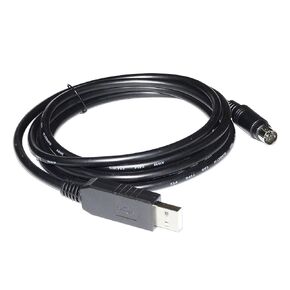 FT232RL USB to MINI DIN 8 PIN MD8 Male Adapter RS232 Serial Communication Cable for LUMINANCE Meter to PC(5m)