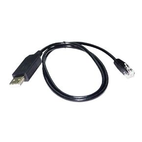 FT232RL CHIP USB to RJ12 RJ11 6P4C RS232 Serial Communication DEBUG Cable for DPG Series Digital Controller to PC(1.8m,DB9-RJ11(NO Chip))