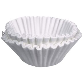 Bunn 20138.1 20138.1000 13 3/4" x 5 1/4" 1.5 Gallon Coffee Filter-500/Case, Gallon White