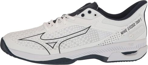 Mizuno Wave Exceed Tour 5 AC Men Tennis Shoe, Jet Blue-Bolt, 12 in Saudi Arabia