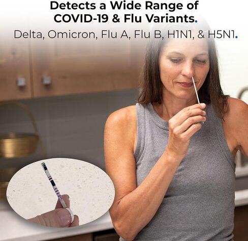 Osom COVID-19 Antigen Home Test, 12 Rapid Tests Included, Results in 15 Minutes, Made in The USA, Easy to Use (12 Tests) in Saudi Arabia
