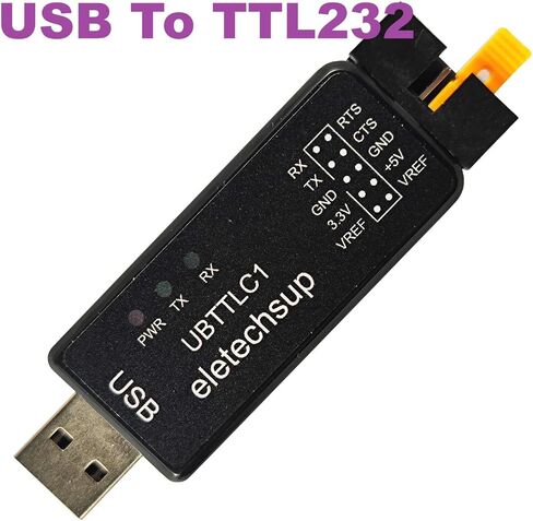 High-Speed USB to RS485/RS232/TTL232 Converter - Multi-Protocol Adapter for Arduino/Raspberry Pi/ESP32 with CH343 Chip (USB to TTL232) in Kuwait