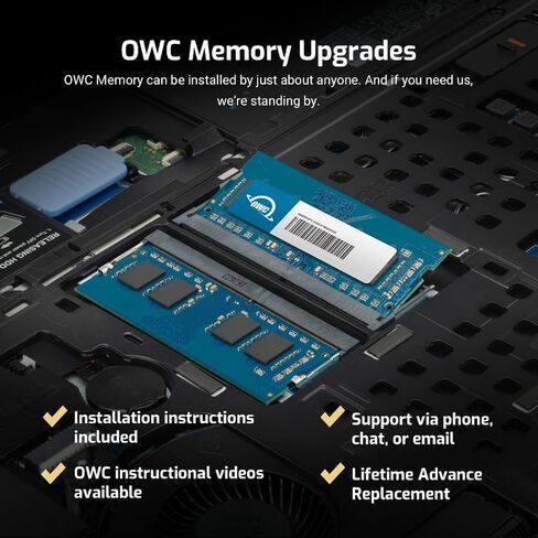 OWC 16GB DDR4 2666MHz PC4-21300 CL19 1.2V 260-PIN NONCC SODIMM MEMORY RAM متوافق مع Dell Precision 3541 3550 5530 5540 SNPCRXJ6C/16G ، AA075845 ، A9168727 in Kuwait