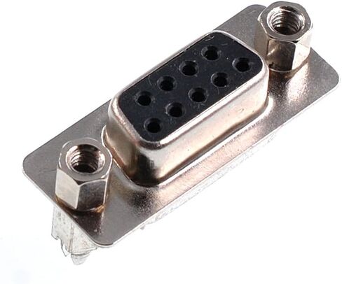 Oiyagai 10 PCS DB9 9 PIN 2 ROW LOCK SCREM in Kuwait