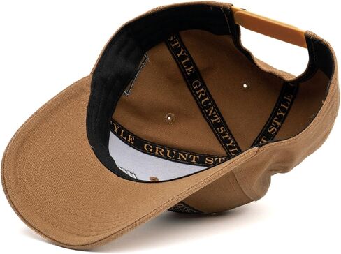 Grunt Style Embroidered American Flag Hat (Natural, One Size) in Saudi Arabia