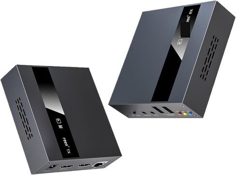 HDMI KVM Extender Over IP RJ45 Ethernet Network KVM Extender USB HDMI 250M Over UTP/STP KVM Extender CAT5 CAT6(One RX,AU Power Plug) in Saudi Arabia