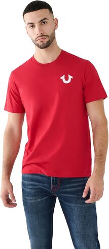 True Religion Men's Ss Box Hs Tee in Saudi Arabia