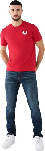 True Religion Men's Ss Box Hs Tee in Saudi Arabia