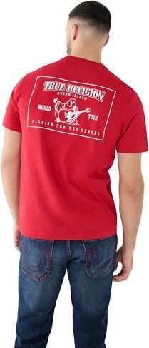 True Religion Men's Ss Box Hs Tee in Saudi Arabia