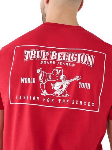 True Religion Men's Ss Box Hs Tee in Saudi Arabia